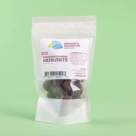 Chocolate Covered Hazelnuts