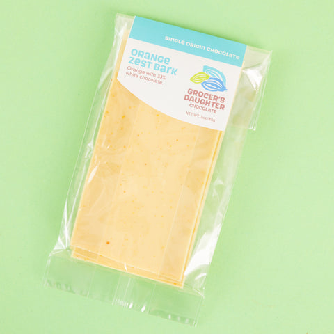 Orange Zest Bark