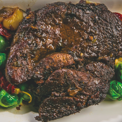 Chocolate Chili Rub Roast Recipe