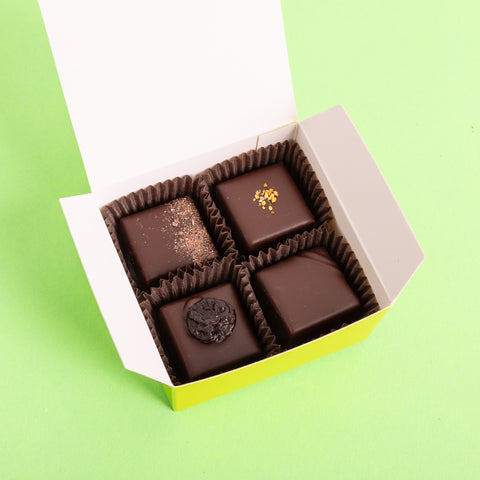 4 Piece | Truffles & Honey Caramels
