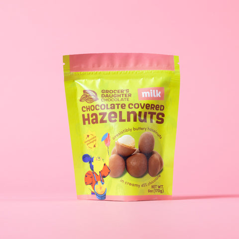 Chocolate Covered Hazelnuts