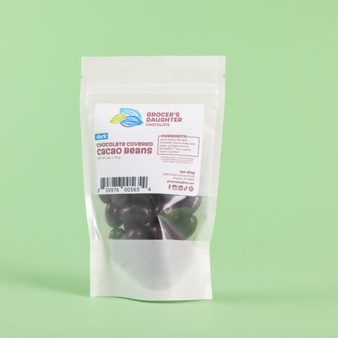 Chocolate Covered Cacao Beans