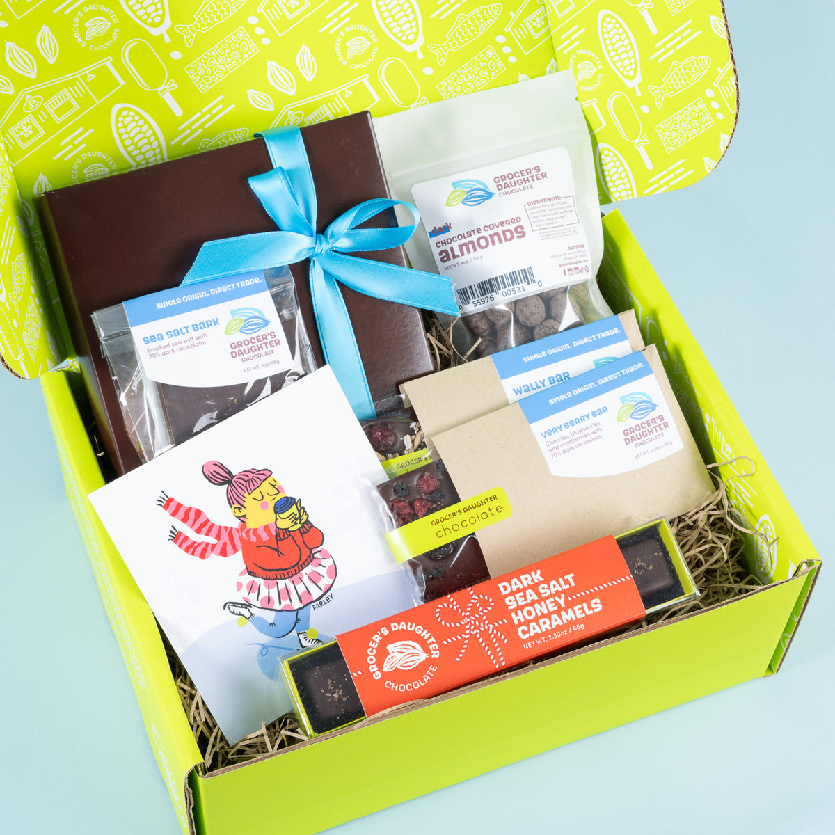 Grocer&#39;s Daughter Chocolate Lover&#39;s Gift Box (Free Shipping Included)
