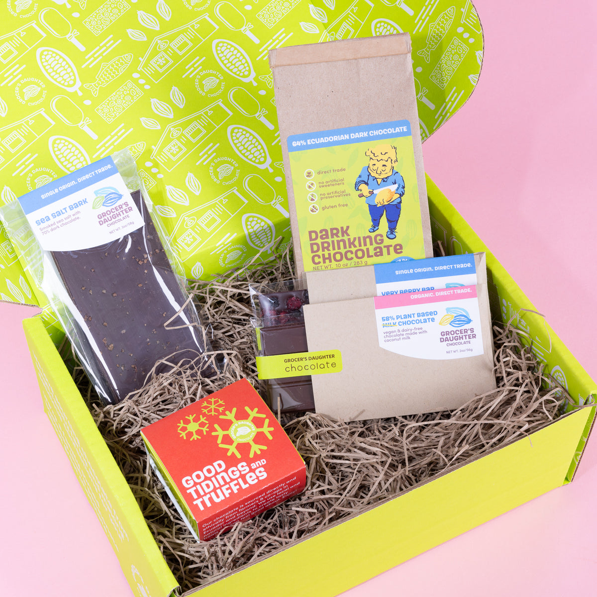 The Scrumptious Plant-astic Gift Box (Dairy and Gluten free) (Free Shipping Included)