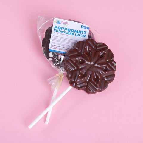 Peppermint Snowflake Lollie